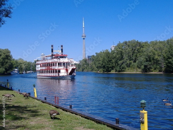 Obraz toronto steam boat