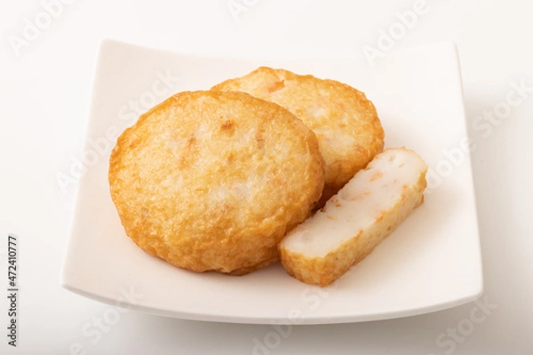 Fototapeta 揚げはんぺん(海老)