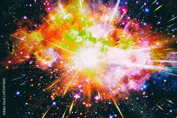 Fototapeta Pulsar. The elements of this image furnished by NASA.