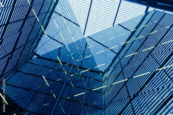 Obraz Abstrakcja budynków biurowych