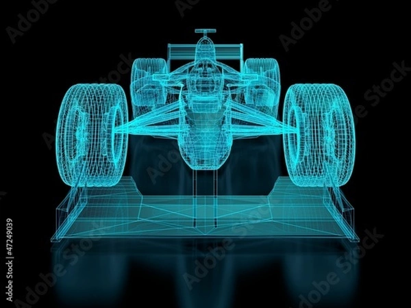 Fototapeta Formula One Mesh