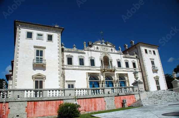 Obraz View of Old Miami Mansion