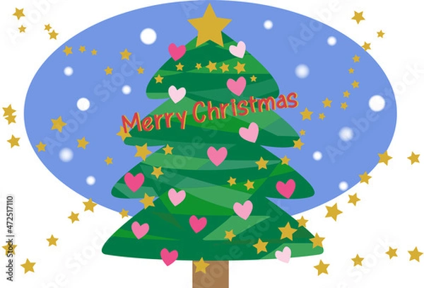 Fototapeta クリスマス　ツリー