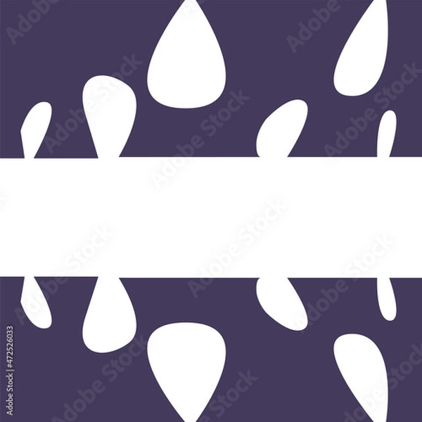 Obraz Abstract trendy splash background made of gray elements.
