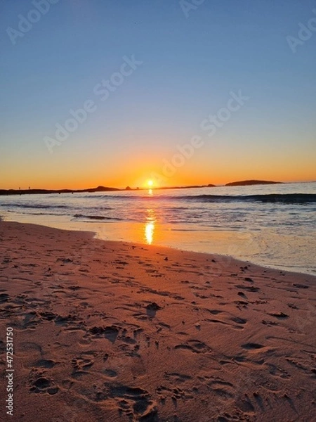 Obraz sunset on the beach