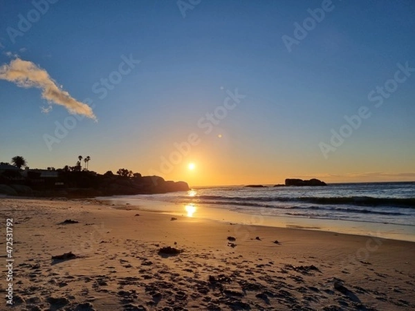 Obraz sunset on the beach