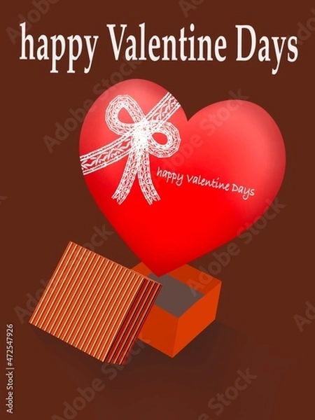 Obraz バレンタインデー　チョコレート