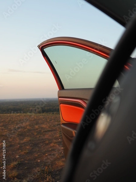 Obraz SUNRISE AND AUTO