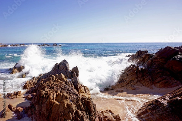 Obraz Olas rompiendo