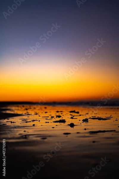 Obraz sunset over the sea 