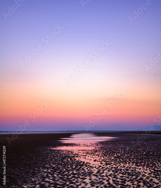 Obraz Sunset beach view .