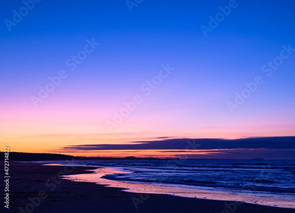 Obraz sunset over the sea