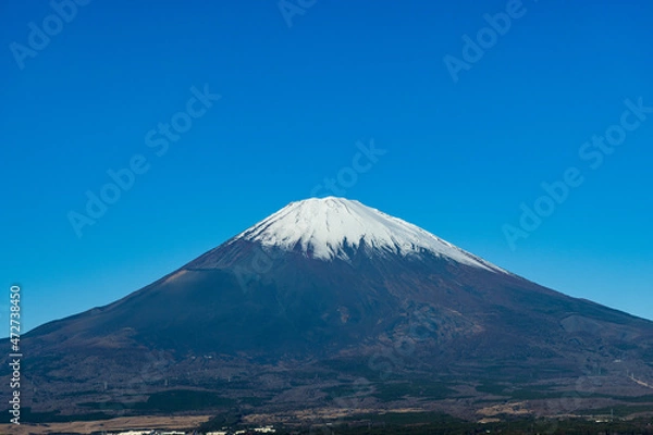 Obraz 冬の富士山