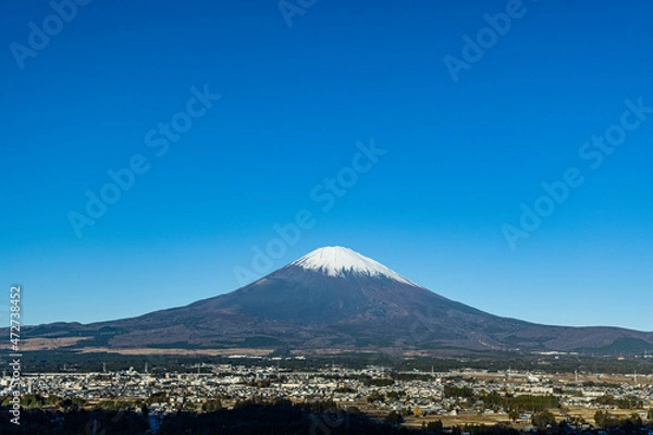 Obraz 冬の富士山
