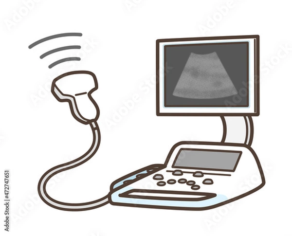 Fototapeta 超音波診断装置