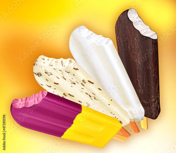 Obraz Vários Picolés