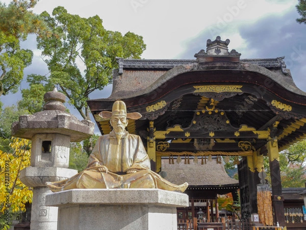 Fototapeta 豊国神社（京都）1　豊臣秀吉像