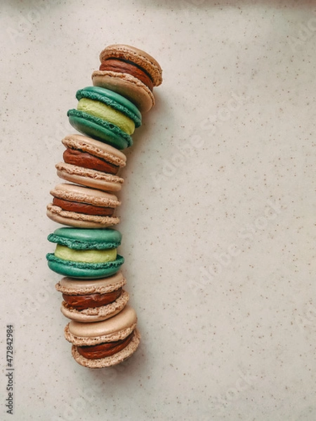 Fototapeta stack of cookies