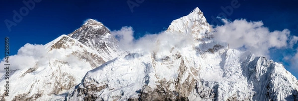 Obraz Mt. Everest, Lhotse, Pumori
