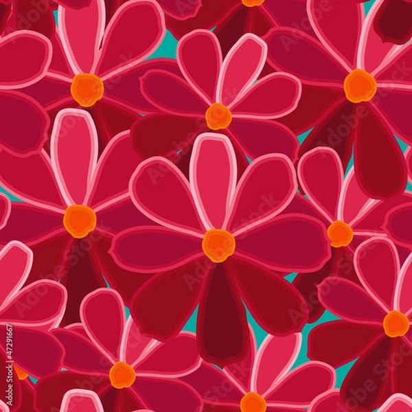 Obraz Seamless flower