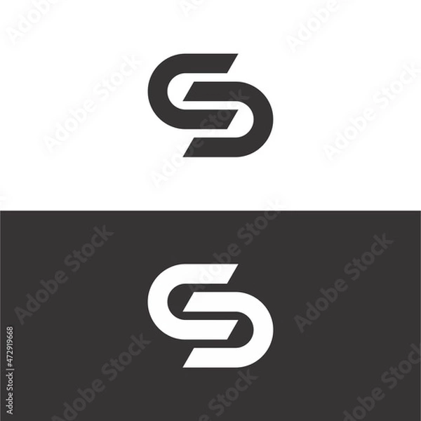 Obraz s logo design simple clean