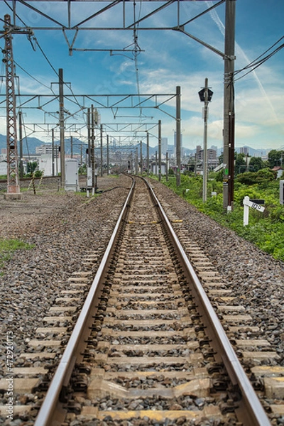 Fototapeta ローカル鉄道