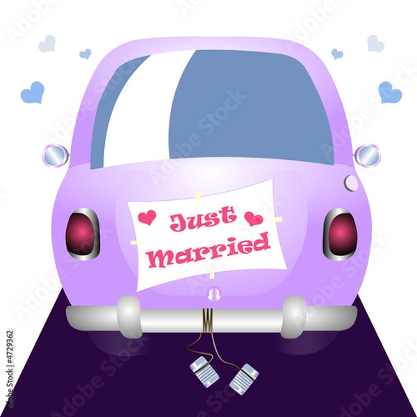 Obraz Voiture Mariage 