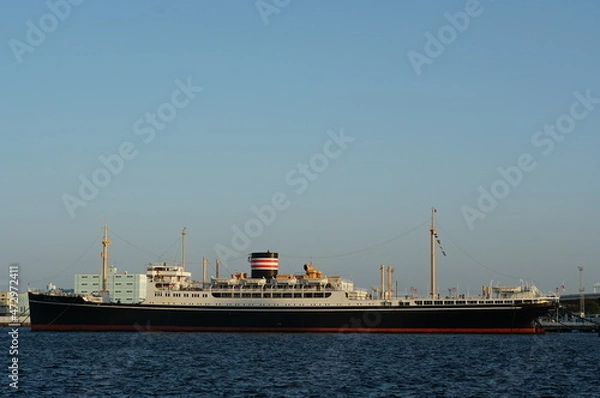 Obraz 横浜、港、海、自然。　横浜は変わらずに輝いています。