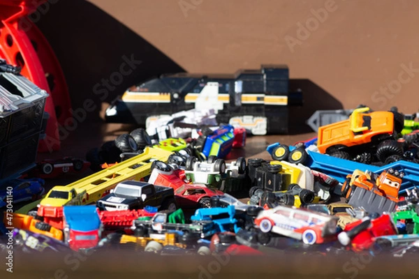 Fototapeta Assorted toys