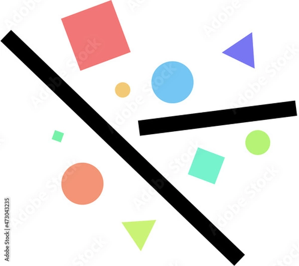 Obraz Abstraction illustration 