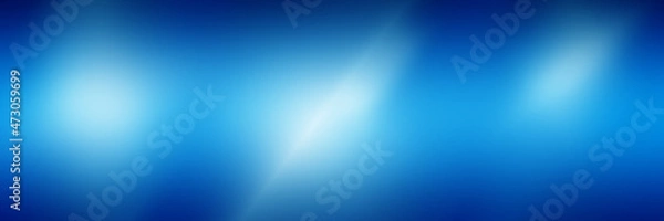 Obraz light blue gradient background. blue radial gradient effect wallpaper.