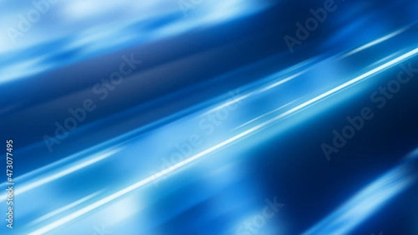 Fototapeta bokeh of line and lights on blu background.