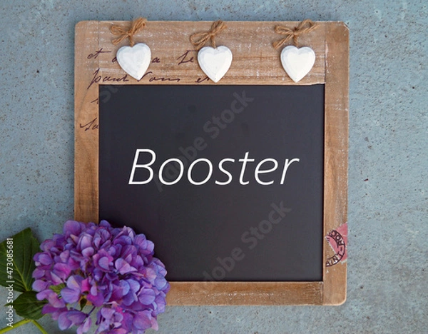 Fototapeta Booster, Booster - Impfung