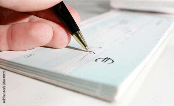 Obraz Chèque de zero euro