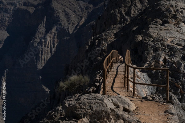 Fototapeta Jebel Jais Mountains