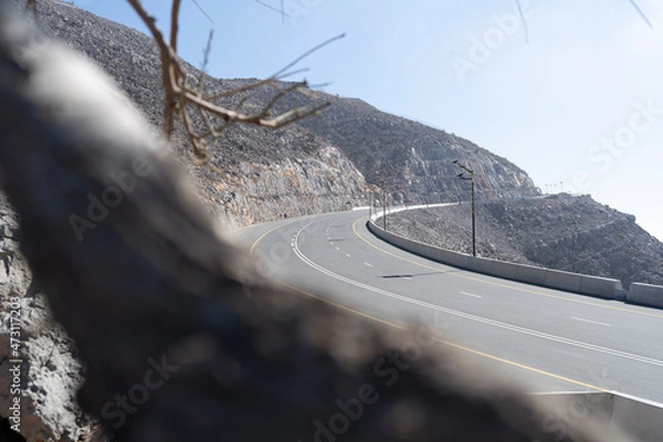 Fototapeta Jebel Jais Mountains