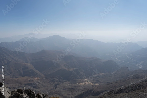 Fototapeta Jebel Jais Mountains