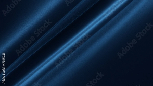 Fototapeta Abstract 3d render background luxury white cloth or liquid wave or wavy folds of grunge silk texture satin velvet material, luxurious background or elegant wallpaper, blu.