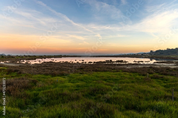 Obraz sunset over the sea
