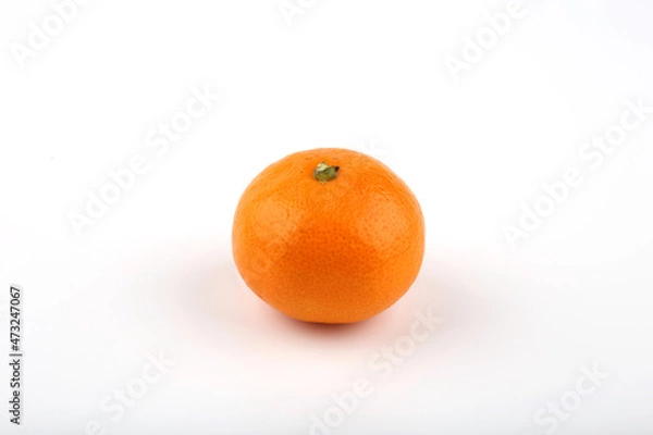 Fototapeta mandarin isolated on white background