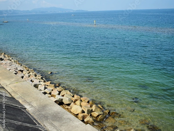 Obraz 海沿いの風景