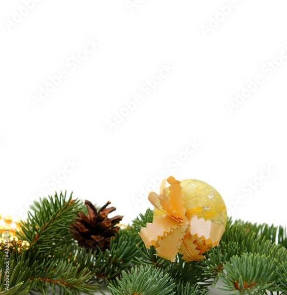 Obraz Winter greeting card frame