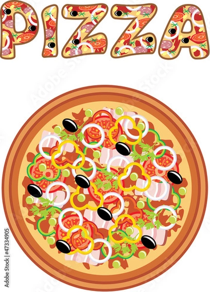 Fototapeta Pizza