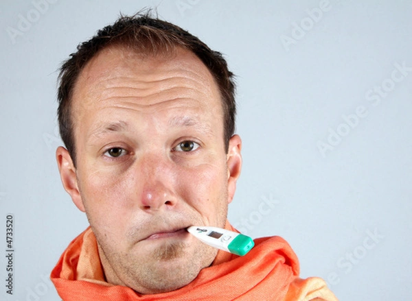 Fototapeta Staying Home Sick