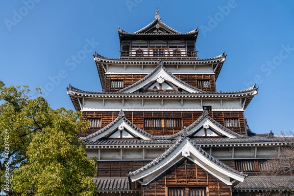 Obraz Hiroshima Castle Exterior