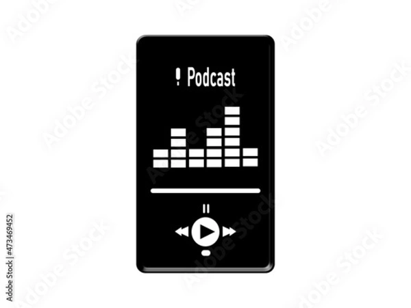 Obraz Podcast Mobile