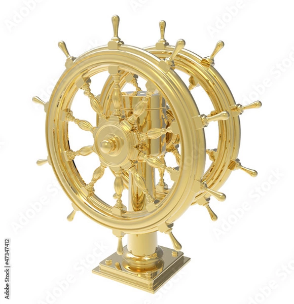 Fototapeta Ship wheel
