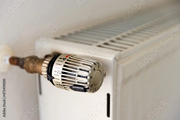 Fototapeta conditioner with radiator