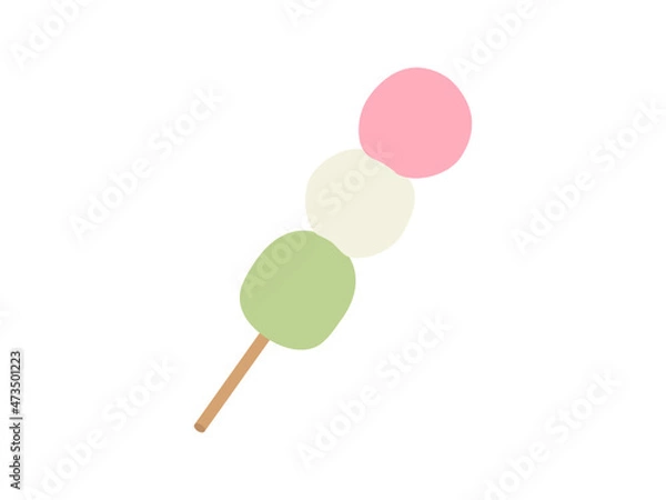 Obraz 三色団子 お団子