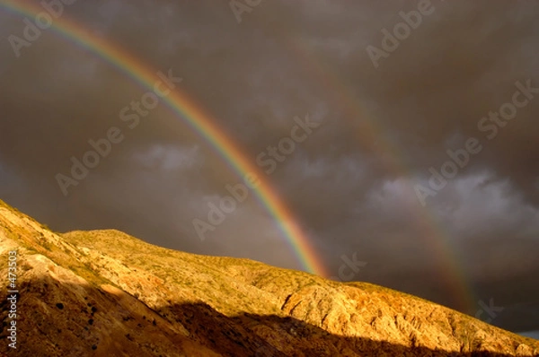 Obraz desert rainbow